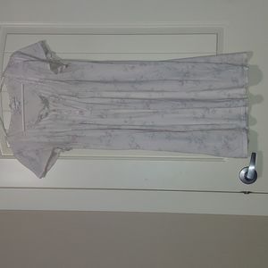 Floral short night dress